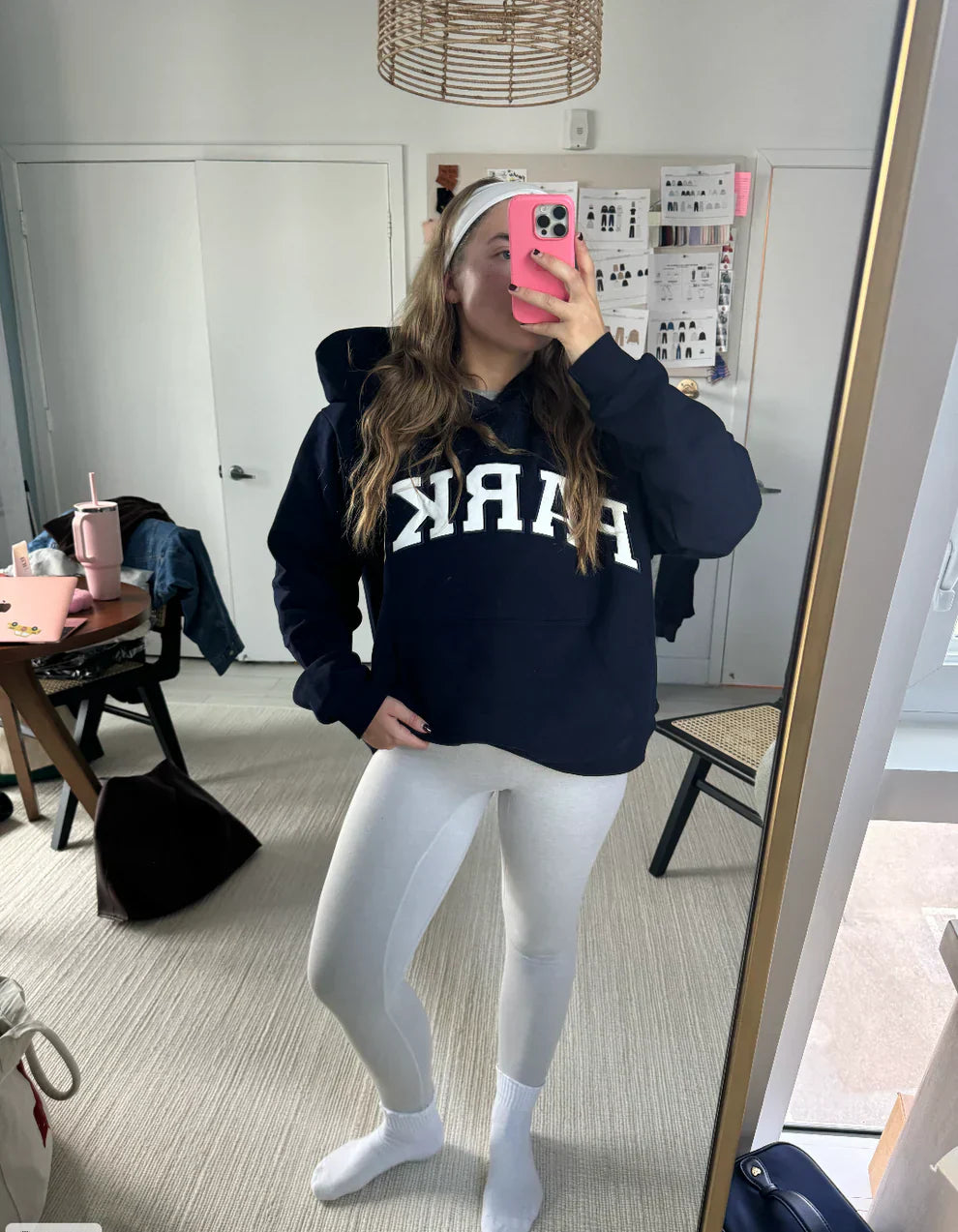 Women's Fleece Hoodie Kangaroo Pocket - VibreMode