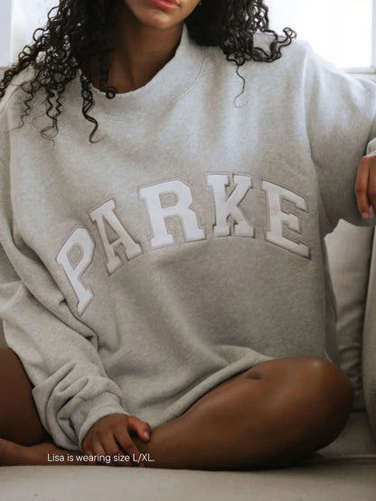 Women's Crew Neck Fleece Sweatshirt - VibreMode