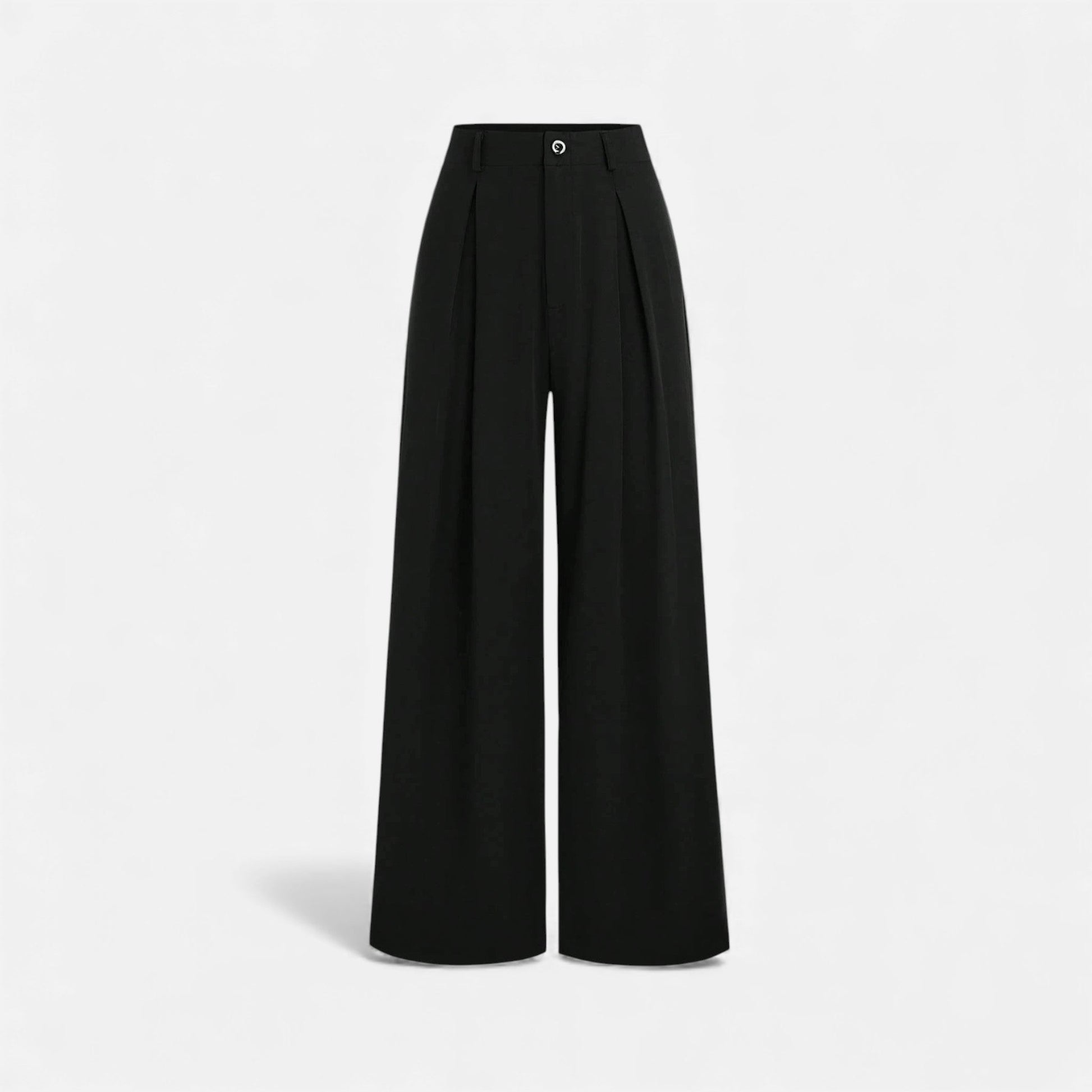 womens-jacquard-wide-leg-pants-with-front-pleats-and-belt-loops-8