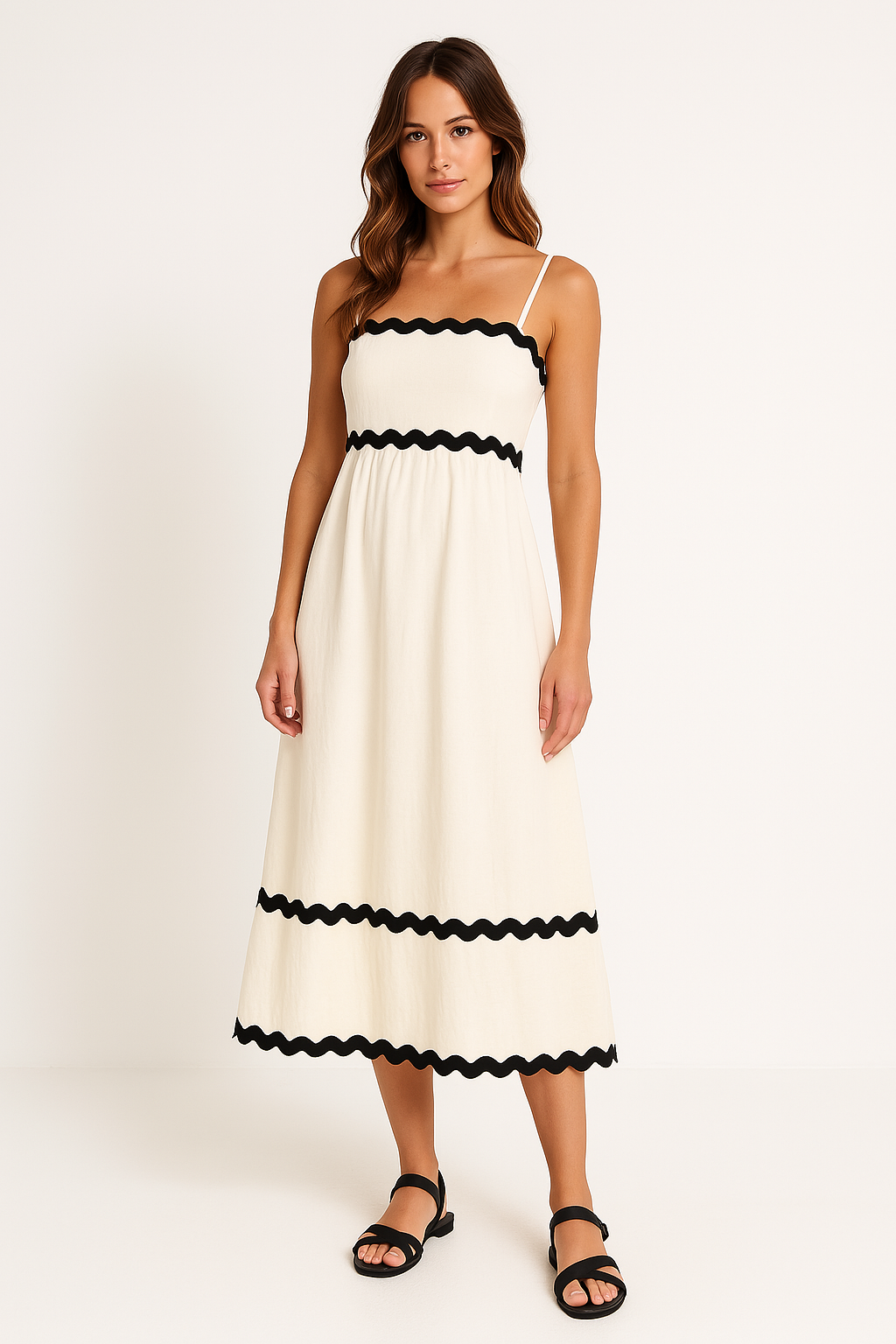 womens-maxi-dress-in-woven-material-with-spaghetti-straps-and-ric-rac-trim-2