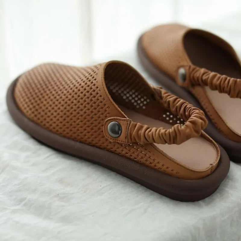 womens-synthetic-slip-on-sandals-with-perforated-upper-and-elastic-strap-4