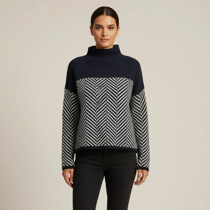 Women's Pastel Crew Neck Sweater - VibreMode