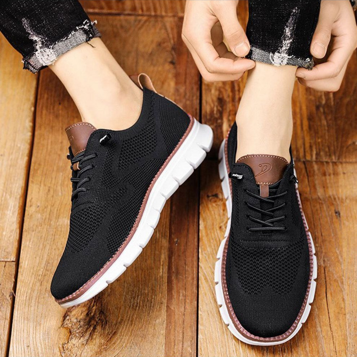 Breathable Mesh Casual Mens Shoes