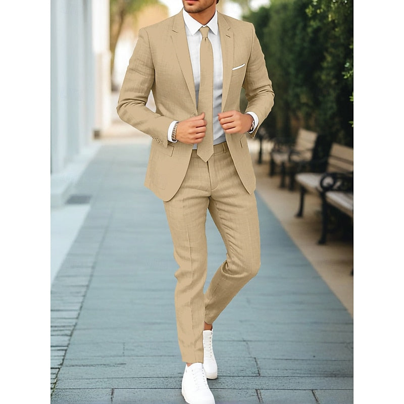 Men's 2-Piece Casual Suit
