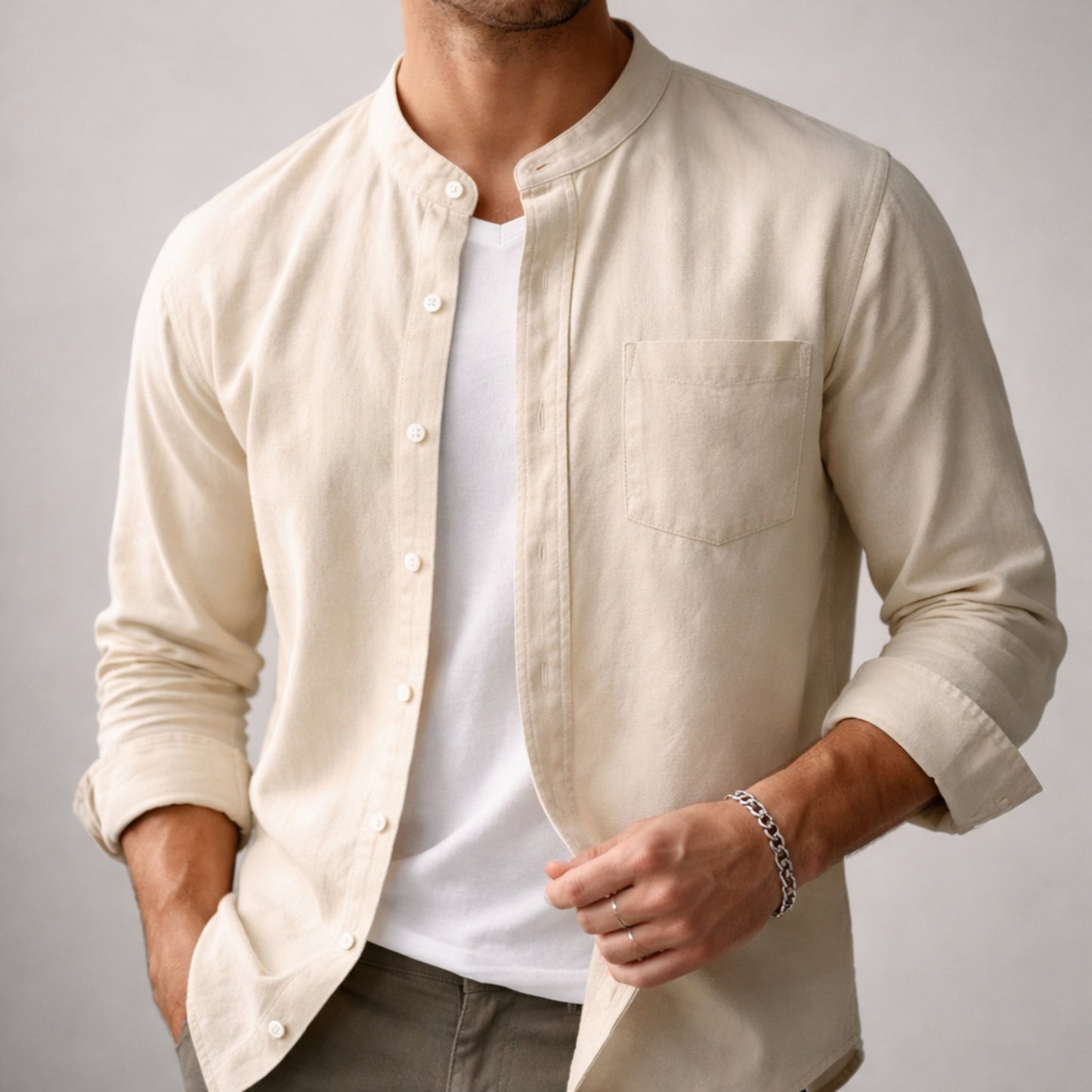 Casual Breathable Cotton Shirt