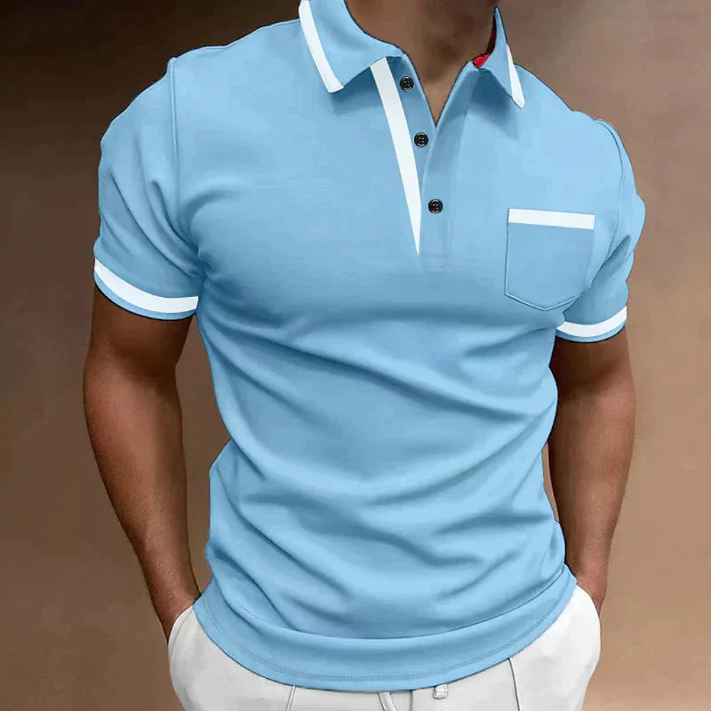 Men's Polo Shirt Classic Fit Cotton