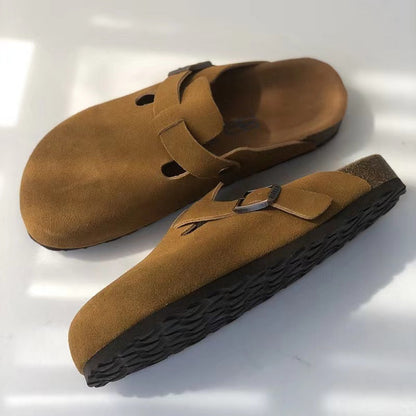 Unisex Leather Boston Sandal - VibreMode