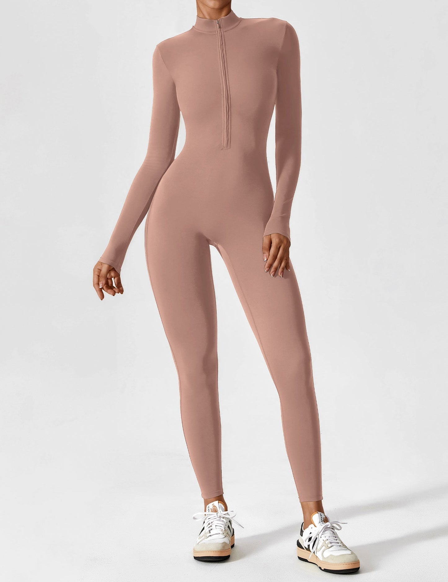 Elegant Ladies Floral Long Sleeve Romper