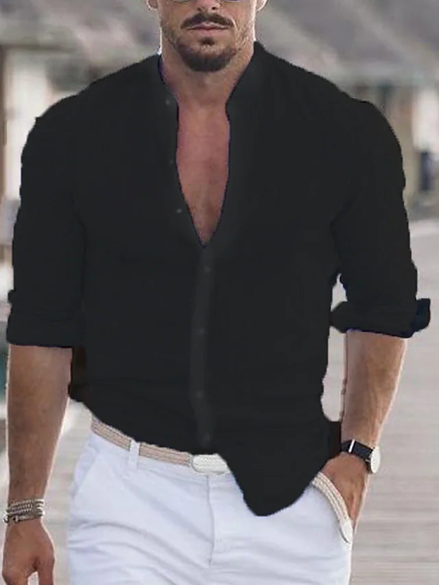 Mens Button Down Shirt - VibreMode