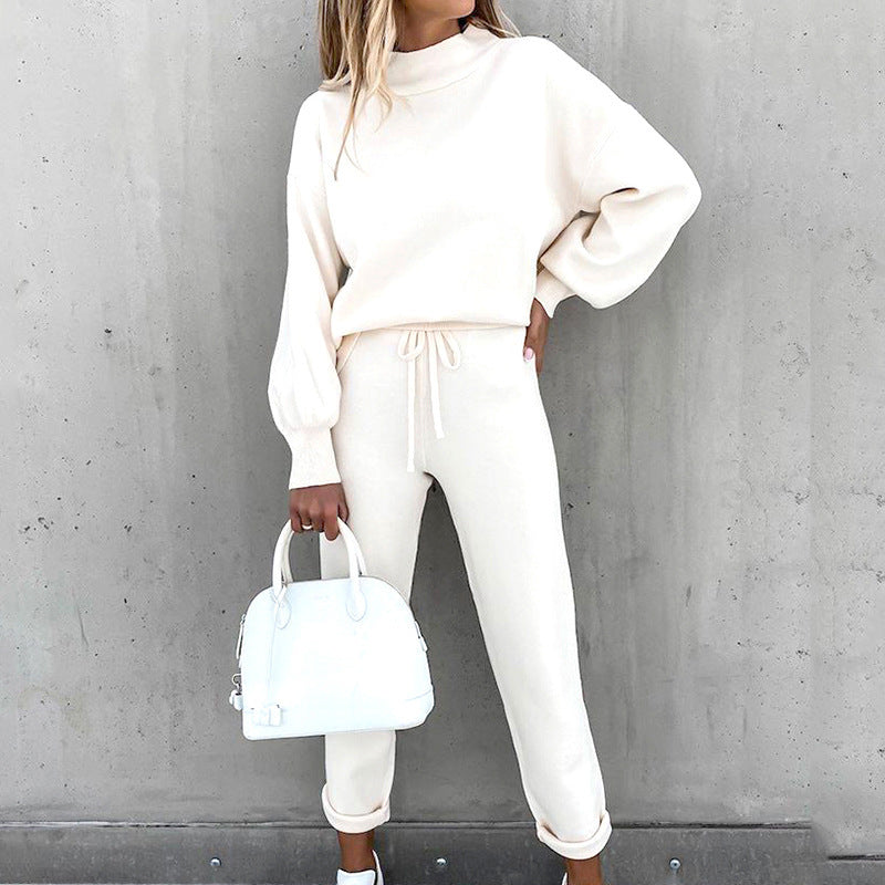 Women's Autumn Loungewear Set Comfortable - VibreMode