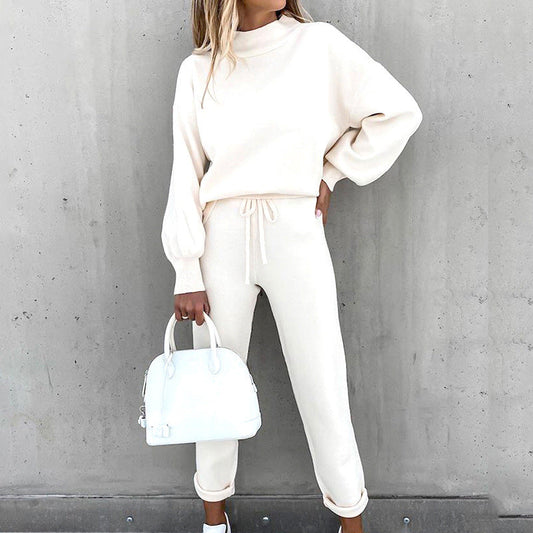 Women's Autumn Loungewear Set Comfortable - VibreMode