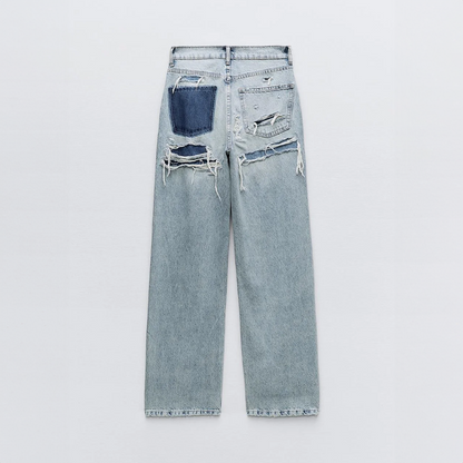 Casual Fit Straight Leg Jeans