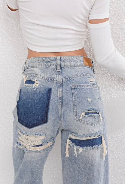 Casual Fit Straight Leg Jeans