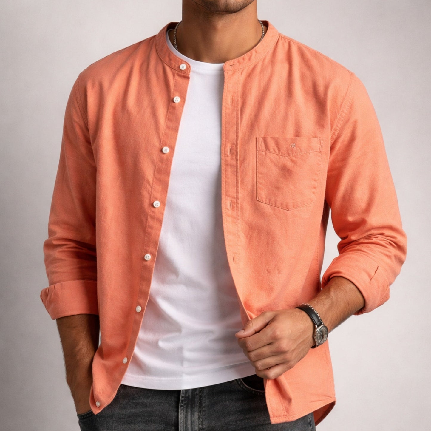 Casual Breathable Cotton Shirt