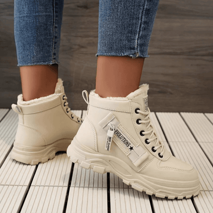 Warm Waterproof Women's Snow Boots